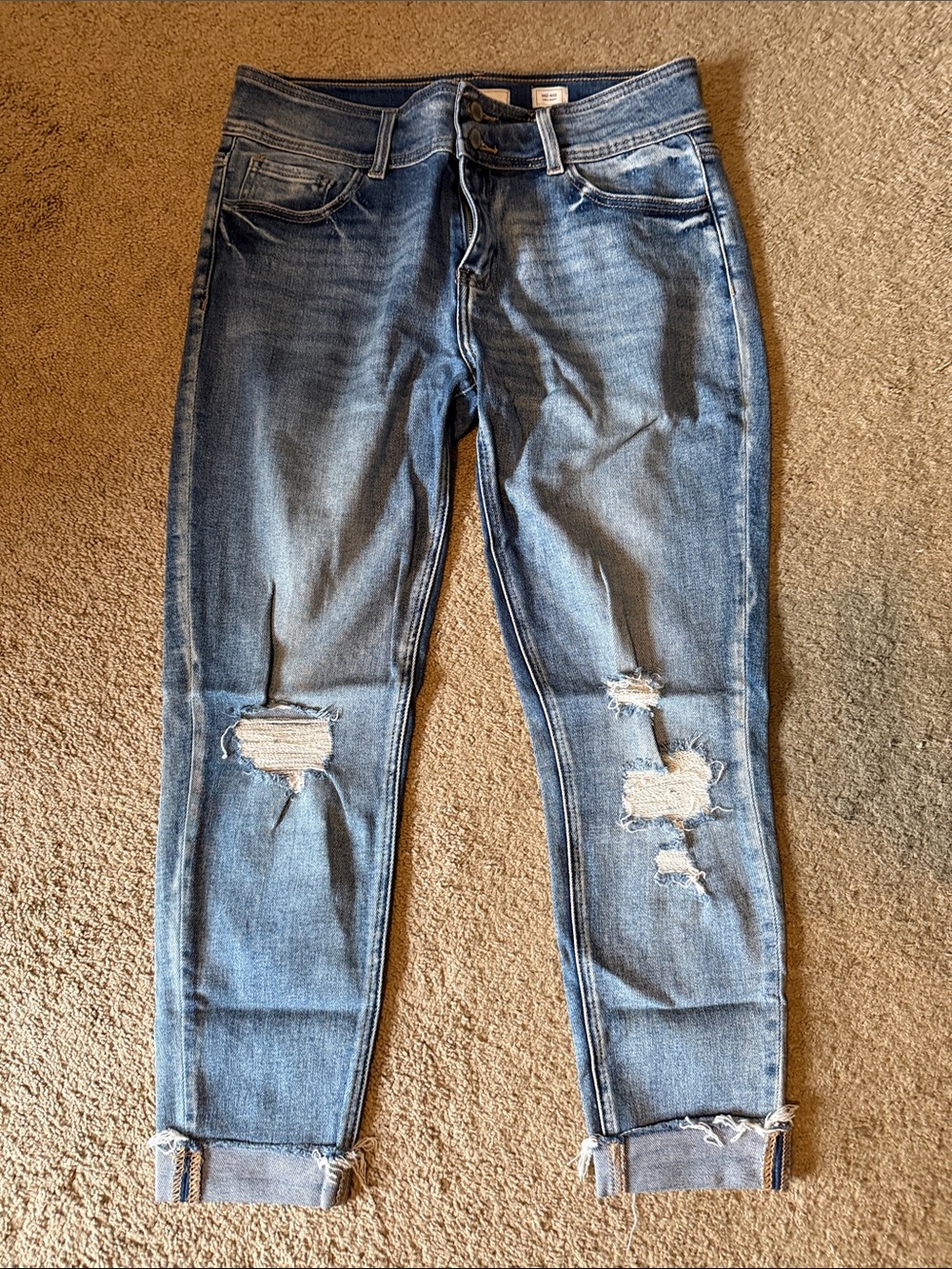 KanCan Light Blue Ripped Jeans
